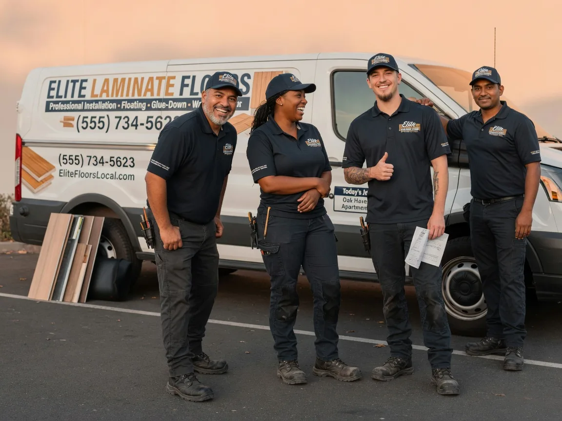 Laminate flooring installation company in Dedham, IA